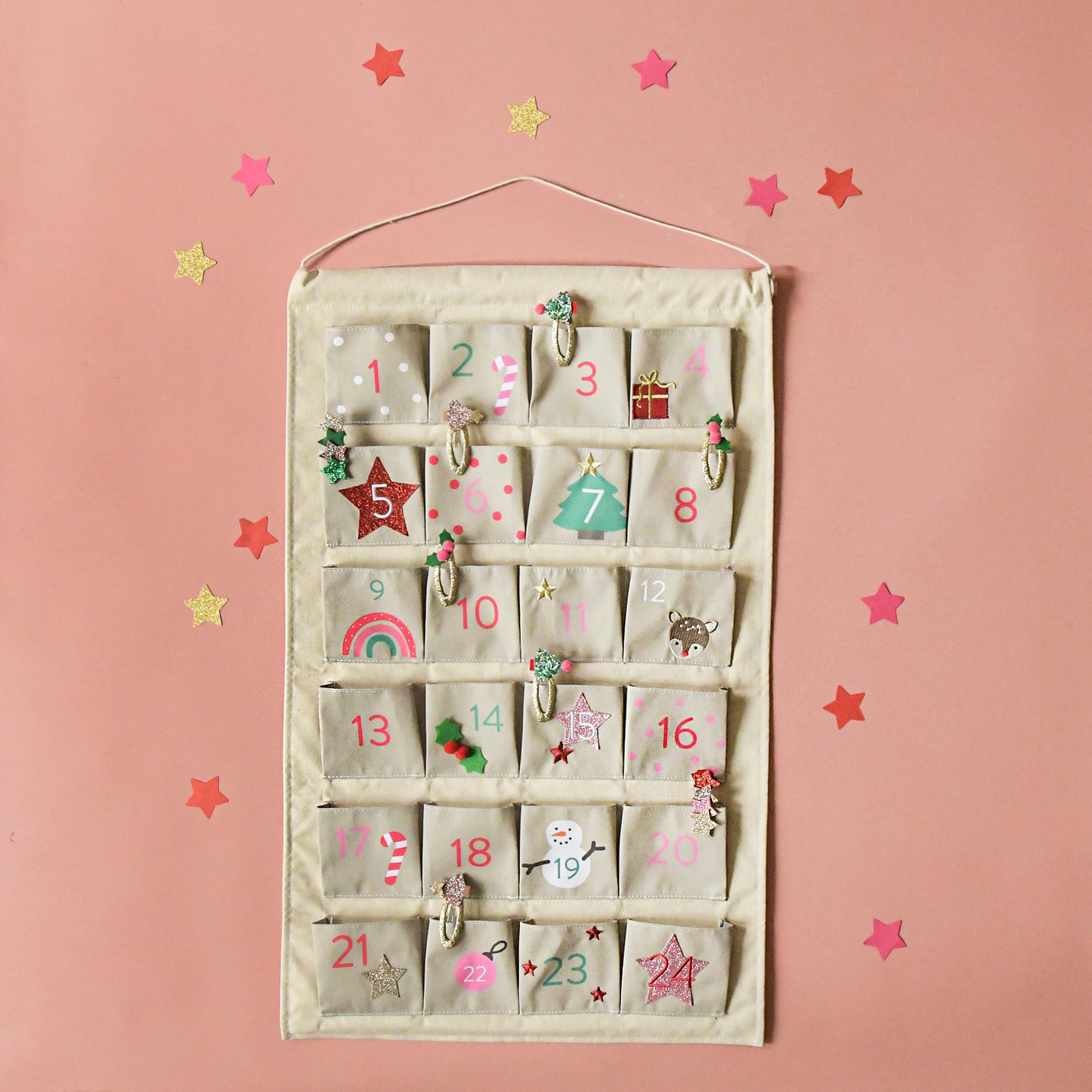 Rockahula - Jolly Christmas Re-usable Advent Calendar
