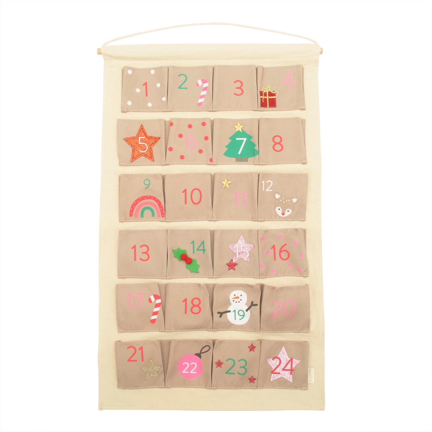 Rockahula - Jolly Christmas Re-usable Advent Calendar