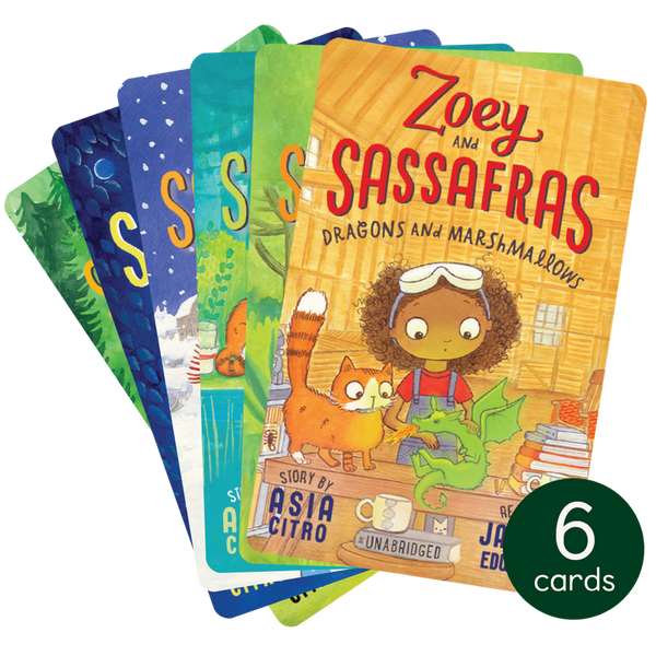 Yoto Card: The Zoey and Sassafras Collection – Books 1–6 | Science, Magic & Animals | Ages 5–9