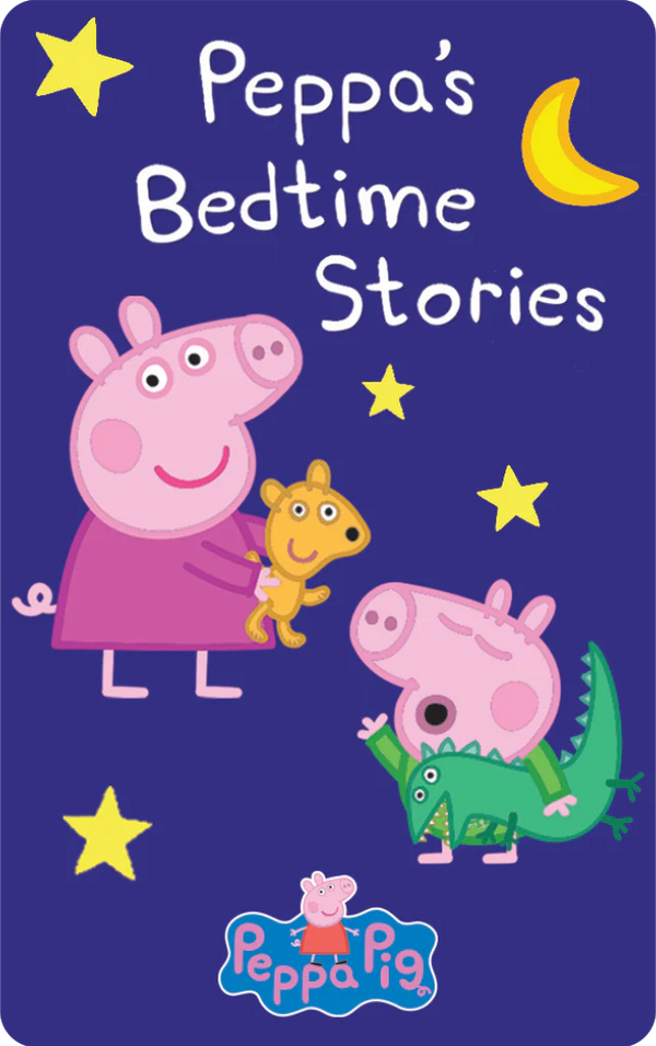 Yoto Card: Peppa Pig – Bedtime Stories | Gentle Wind-Down Tales | Ages 2–5