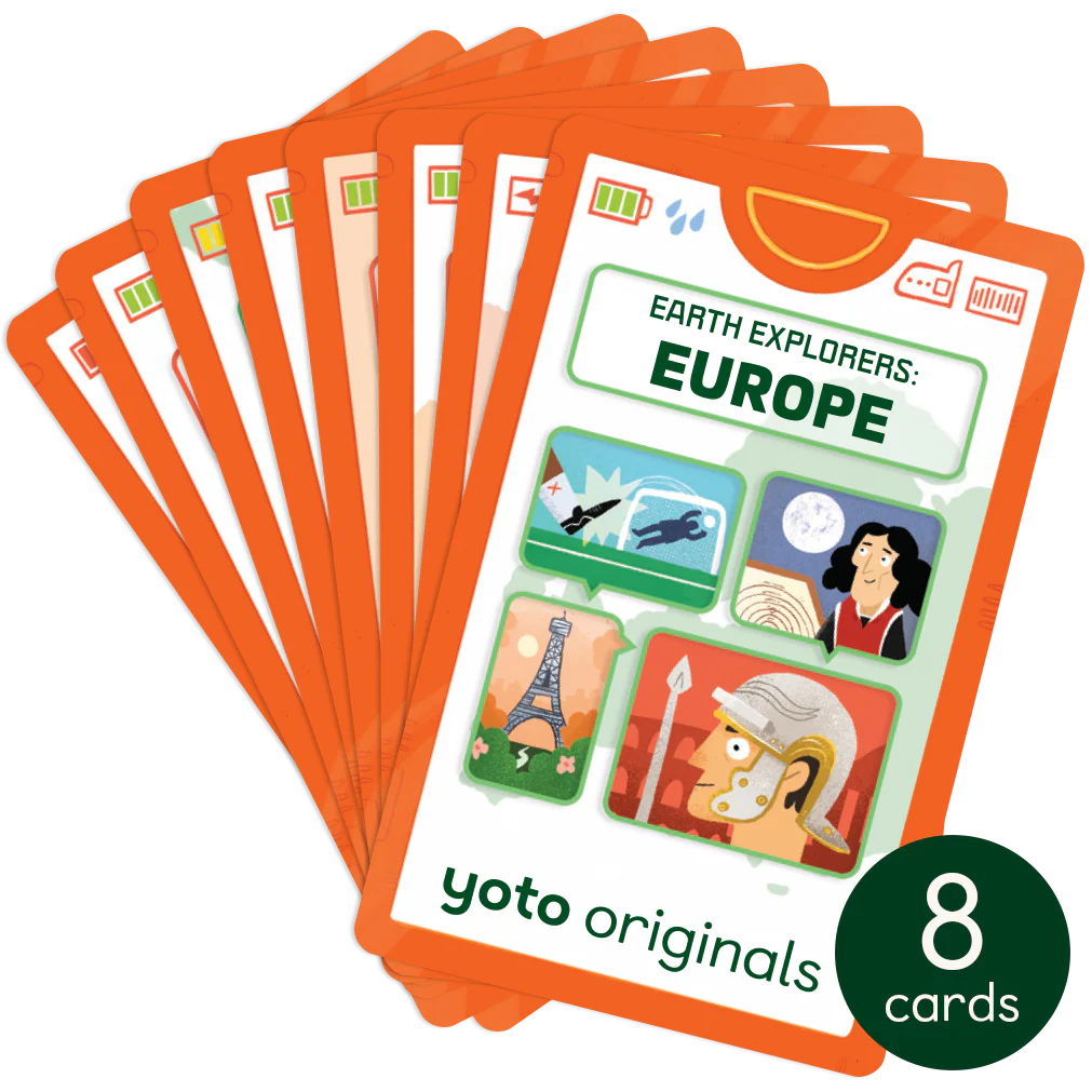 Yoto Card: Earth Explorers Set – 7 Continents Adventure | Geography & Culture | Ages 5–10