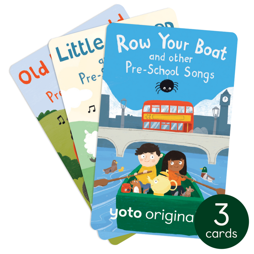 Yoto Card: Pre-School Songs Collection – Joyful Music for Little Listeners | Ages 1–5