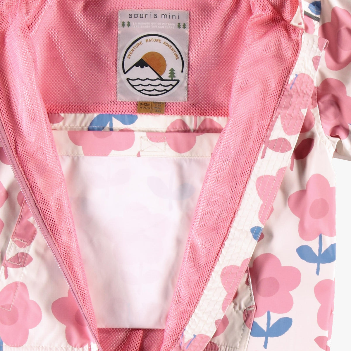 Souris Mini Baby Cream One-Piece Suit