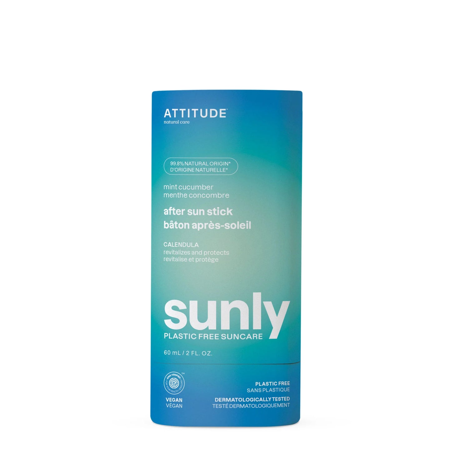 Attitude After Sun Stick Mint Cucumber 60mL