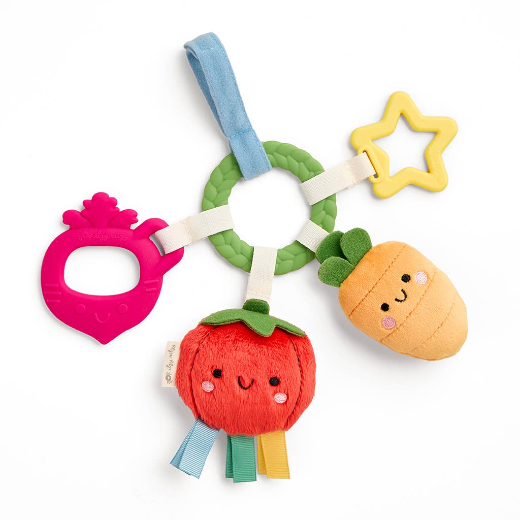 Itzy Ritzy - *NEW OPTION* Bitzy Busy Ring™ Teething Activity Toy: Farm