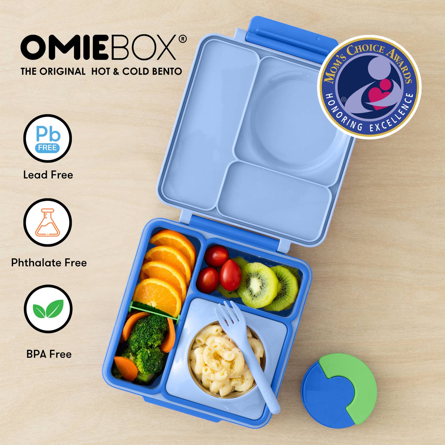 Omielife - OmieBox Bento -Sea Blue