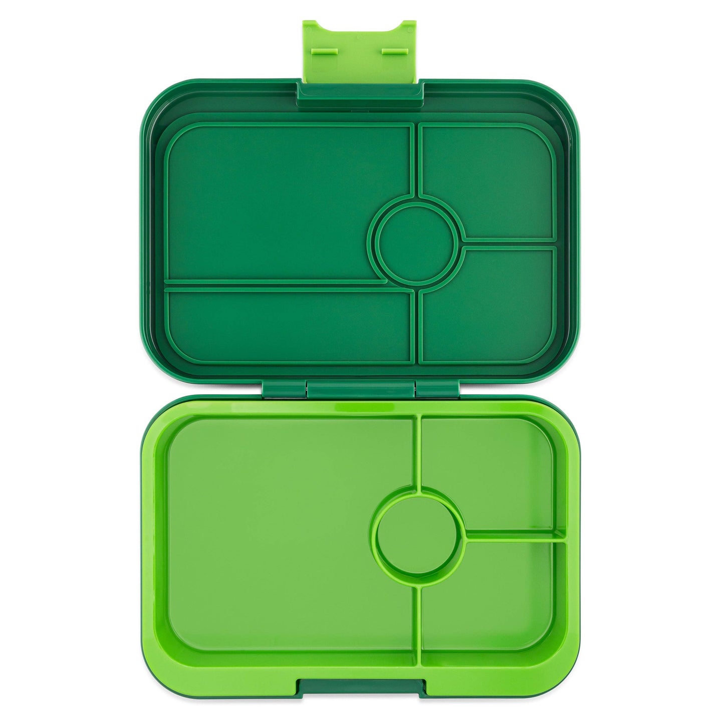 Yumbox - Leakproof Yumbox Tapas Bento Lunch Box - Palm Green - 4 Compartment with Lime Tray -Large Size