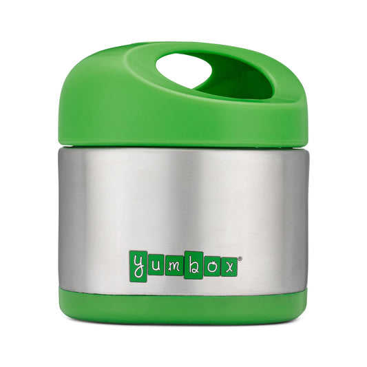 Yumbox - Yumbox Cubi Thermal Food Jar for Kids - Easy Carry and Open Lid 10 oz  - Apple Green