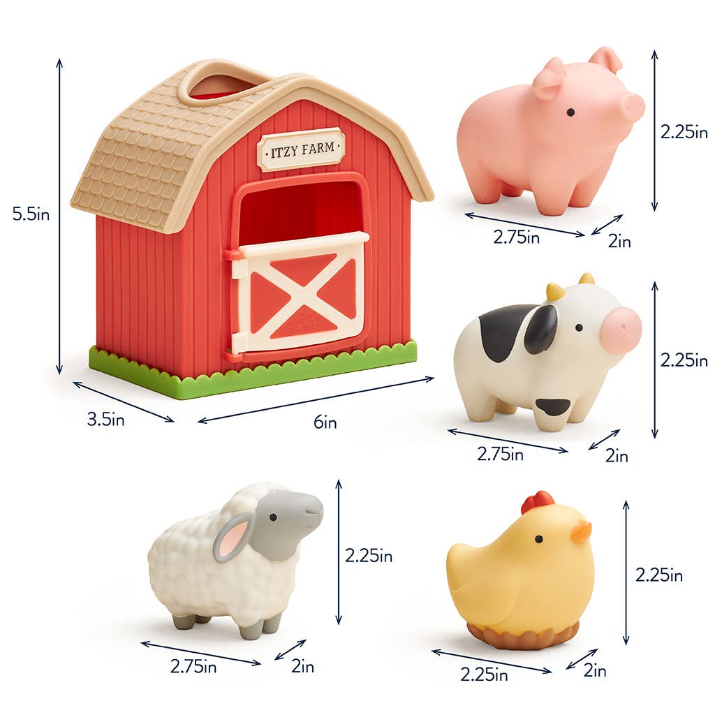 Itzy Ritzy - Itzy Play Barn - Spill and Fill Activity Toy