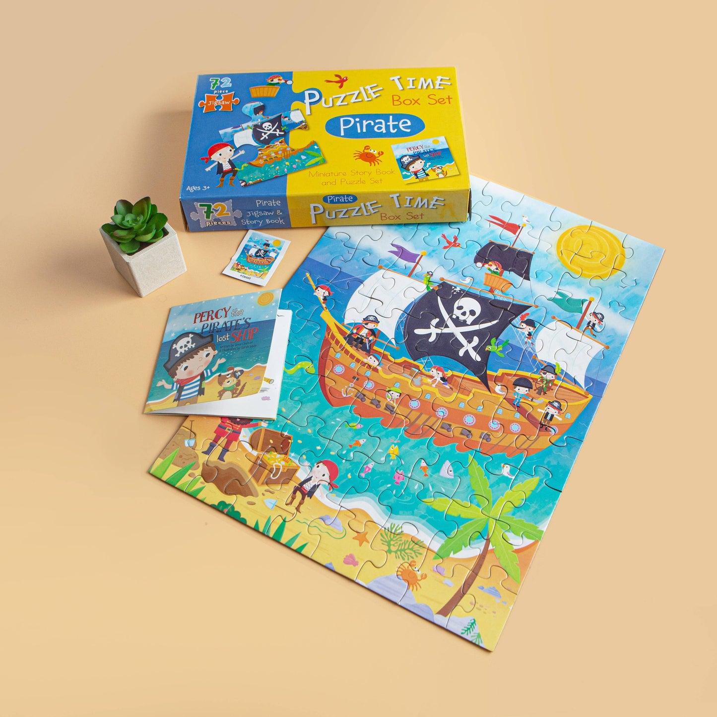 Robert Frederick  - Jigsaw & Book Set - Pirate