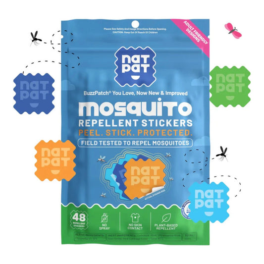 NATPAT - Adult Buzzpatch Mosquito Repellent Patches For Adult