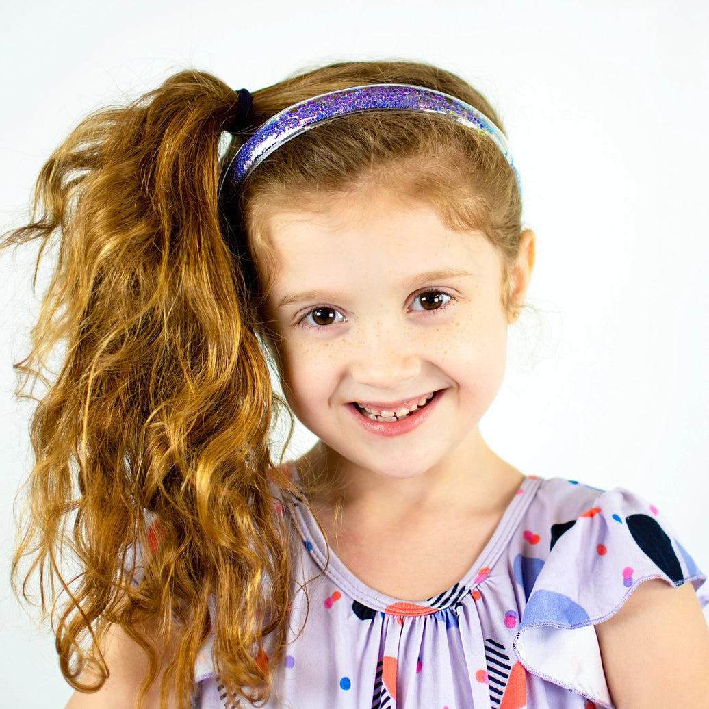 Frog Sac - Sparkly Glitter Headbands 4 Pack