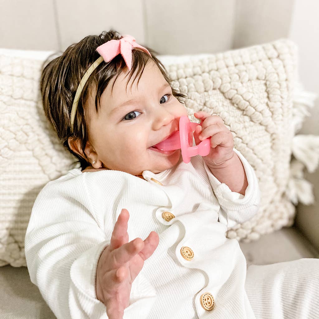 Itzy Ritzy - Teensy Teether™ Soothing Silicone Teether: Diamond