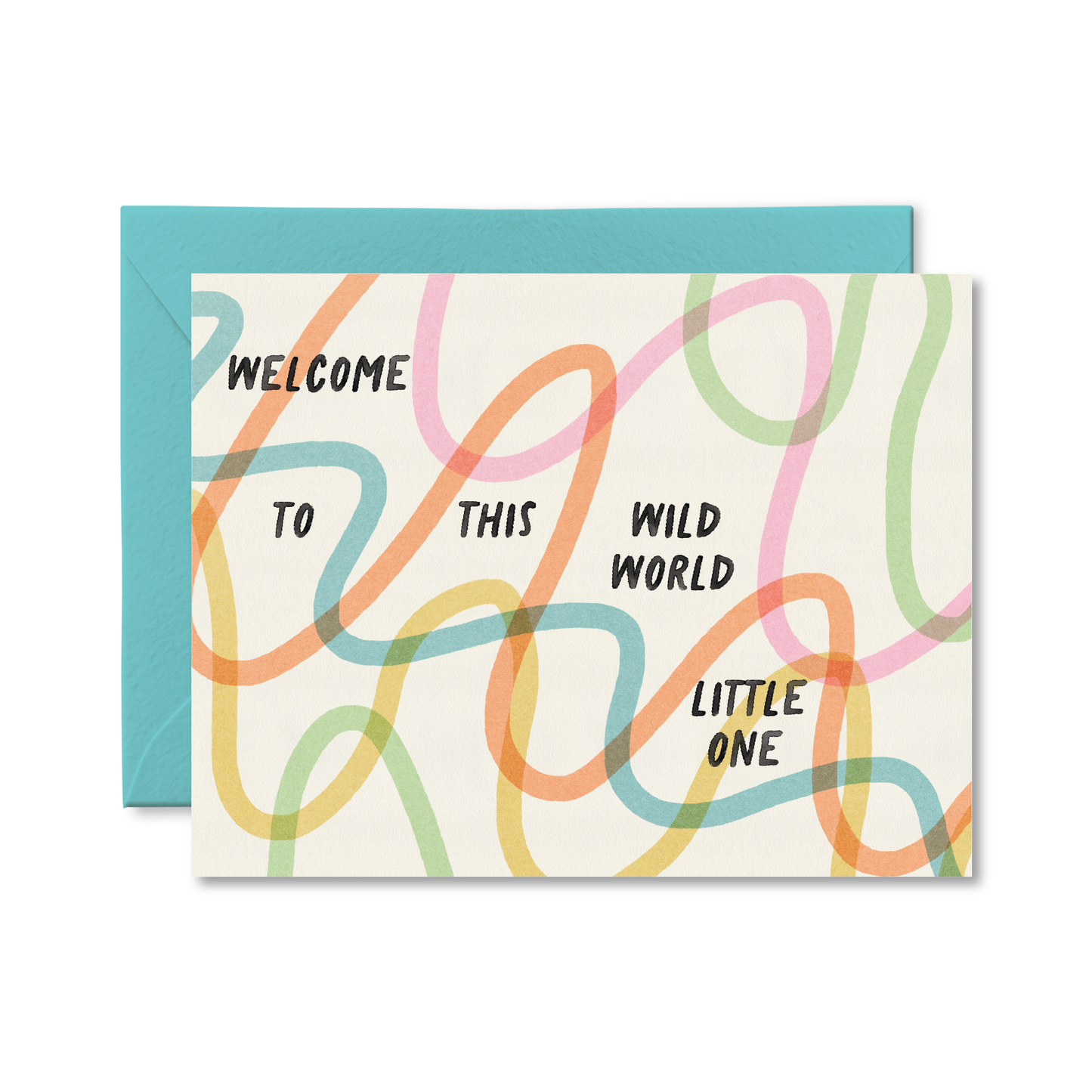 Pretty by Her - Welcome To This Wild World Baby Card