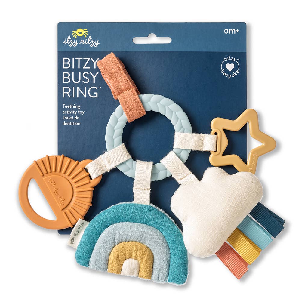 Itzy Ritzy - *NEW OPTION* Bitzy Busy Ring™ Teething Activity Toy: Farm