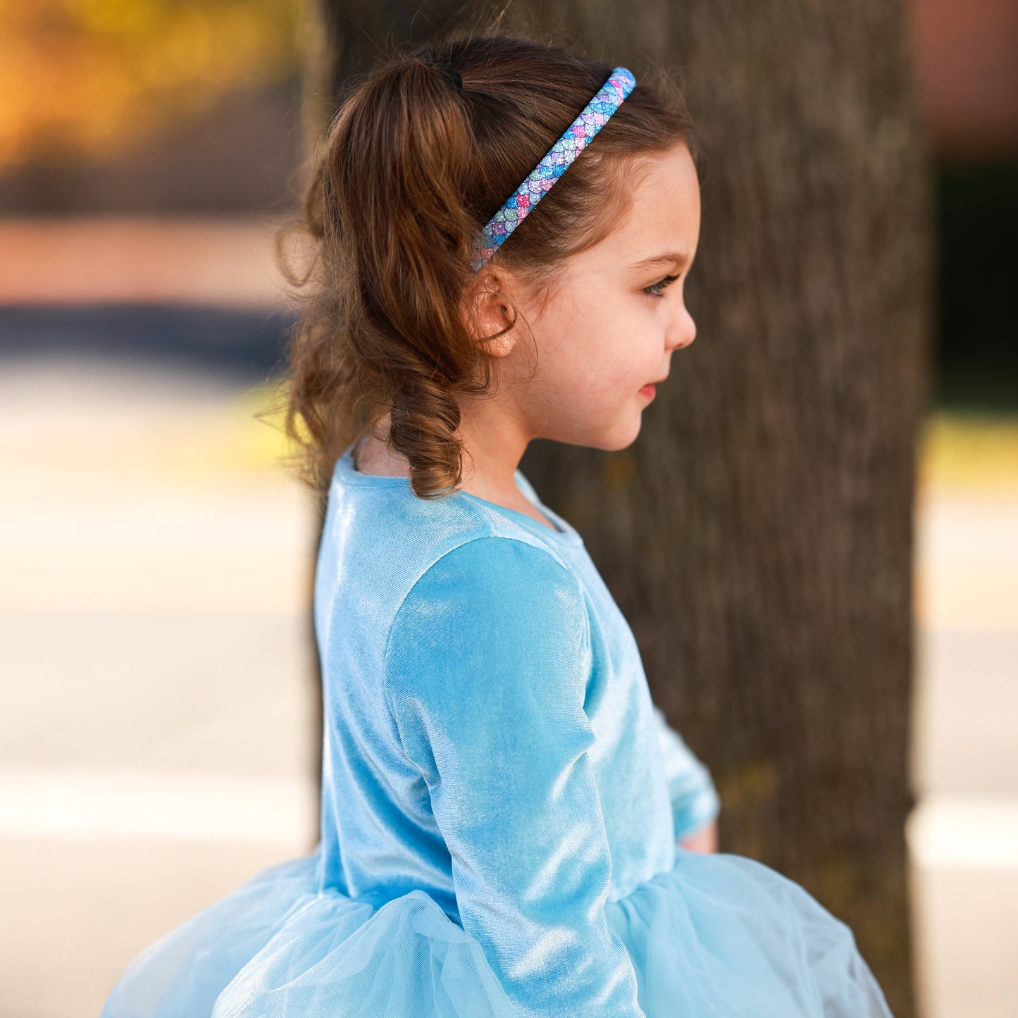 Frog Sac - Mermaid Headband - Kids Thin Non Slip Hair Accessories