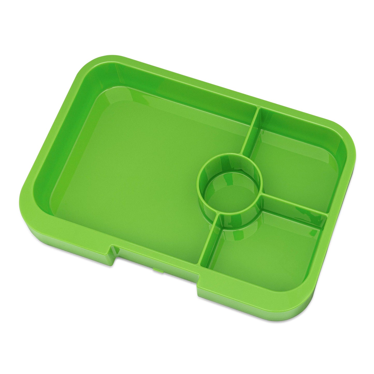 Yumbox - Leakproof Yumbox Tapas Bento Lunch Box - Palm Green - 4 Compartment with Lime Tray -Large Size