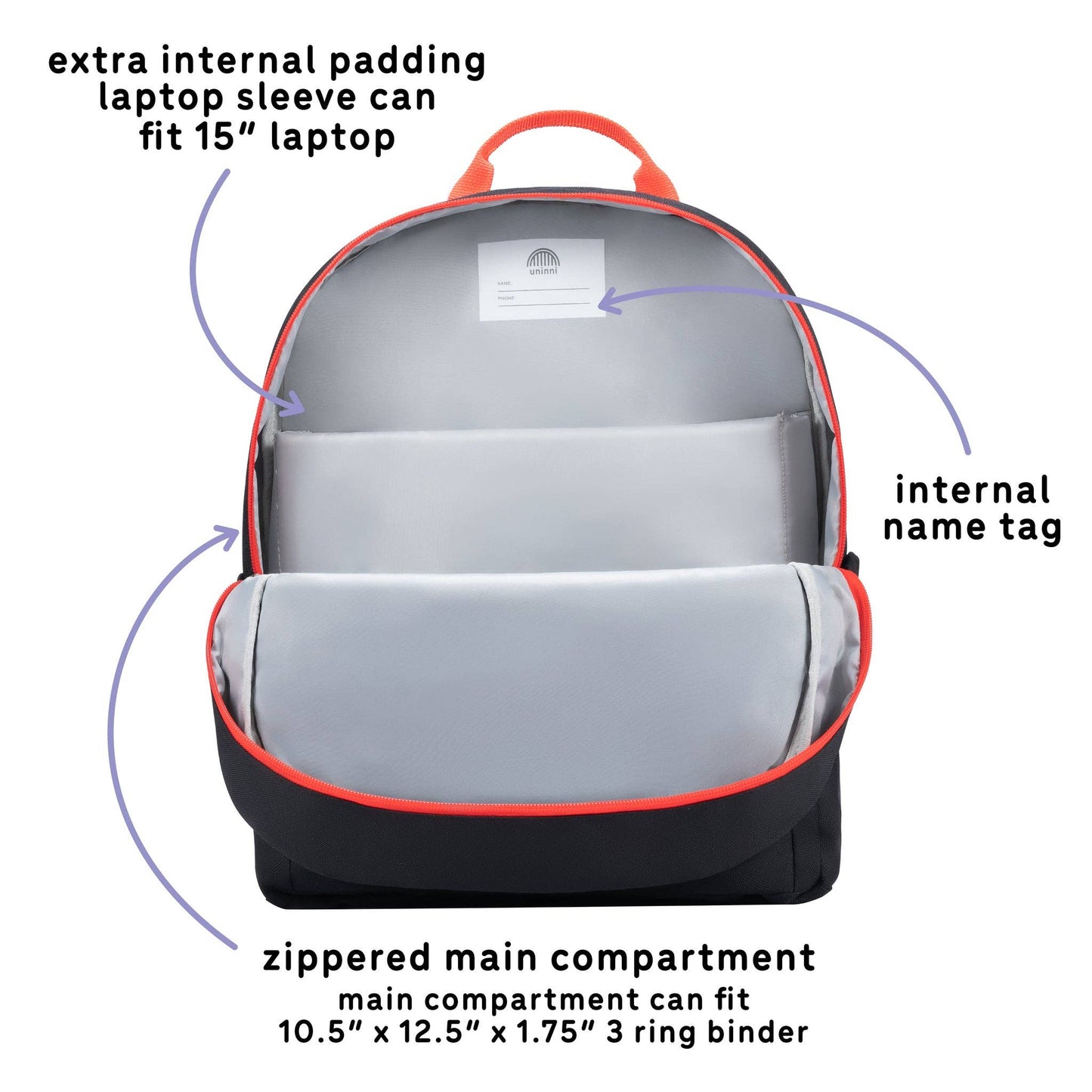 uninni - Ethan Backpack - The Racer: The Racer
