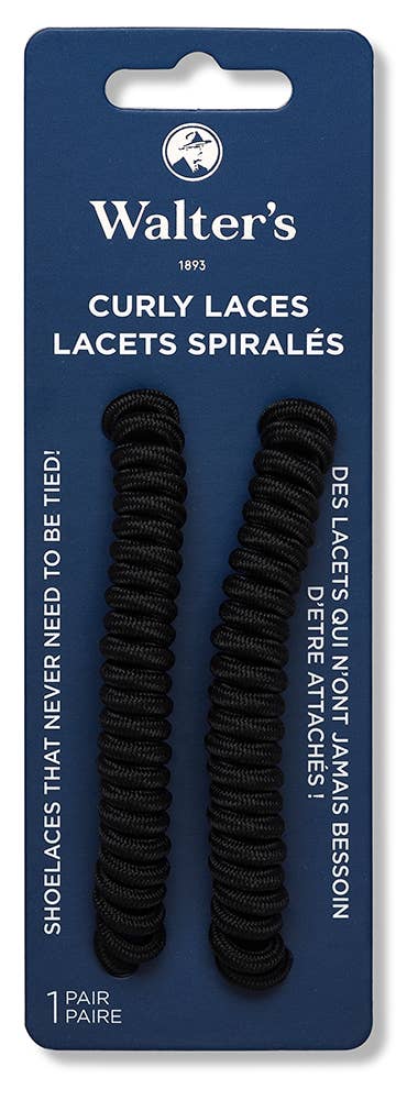 Walter's Shoe Care - Curly Laces