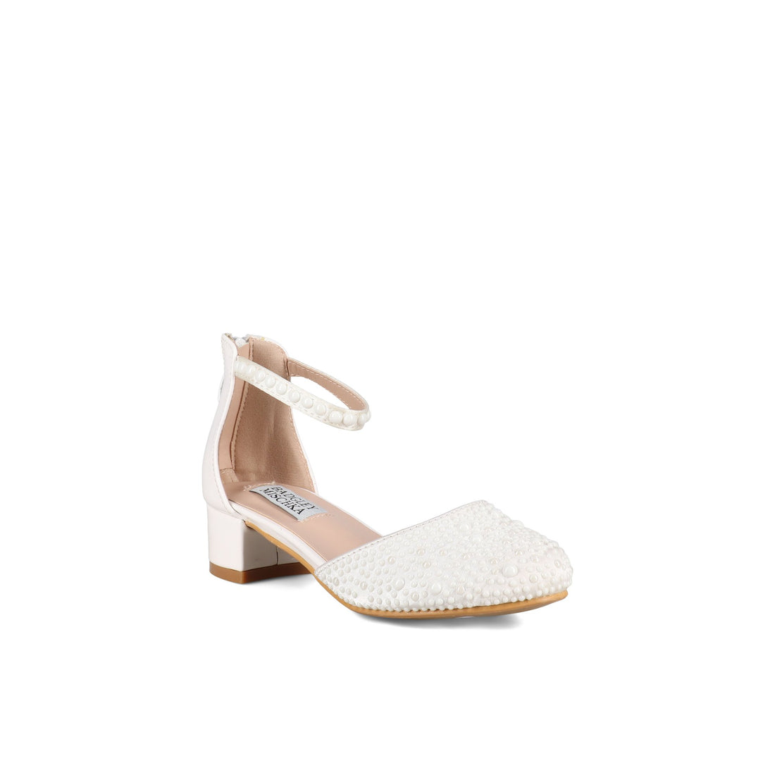 Badgley Mischka Kids’ Alessia White
