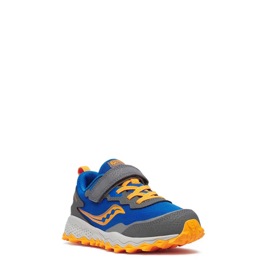 Saucony - Big Kid's Peregrine KDZ A/C Sneaker - Blue/Orange