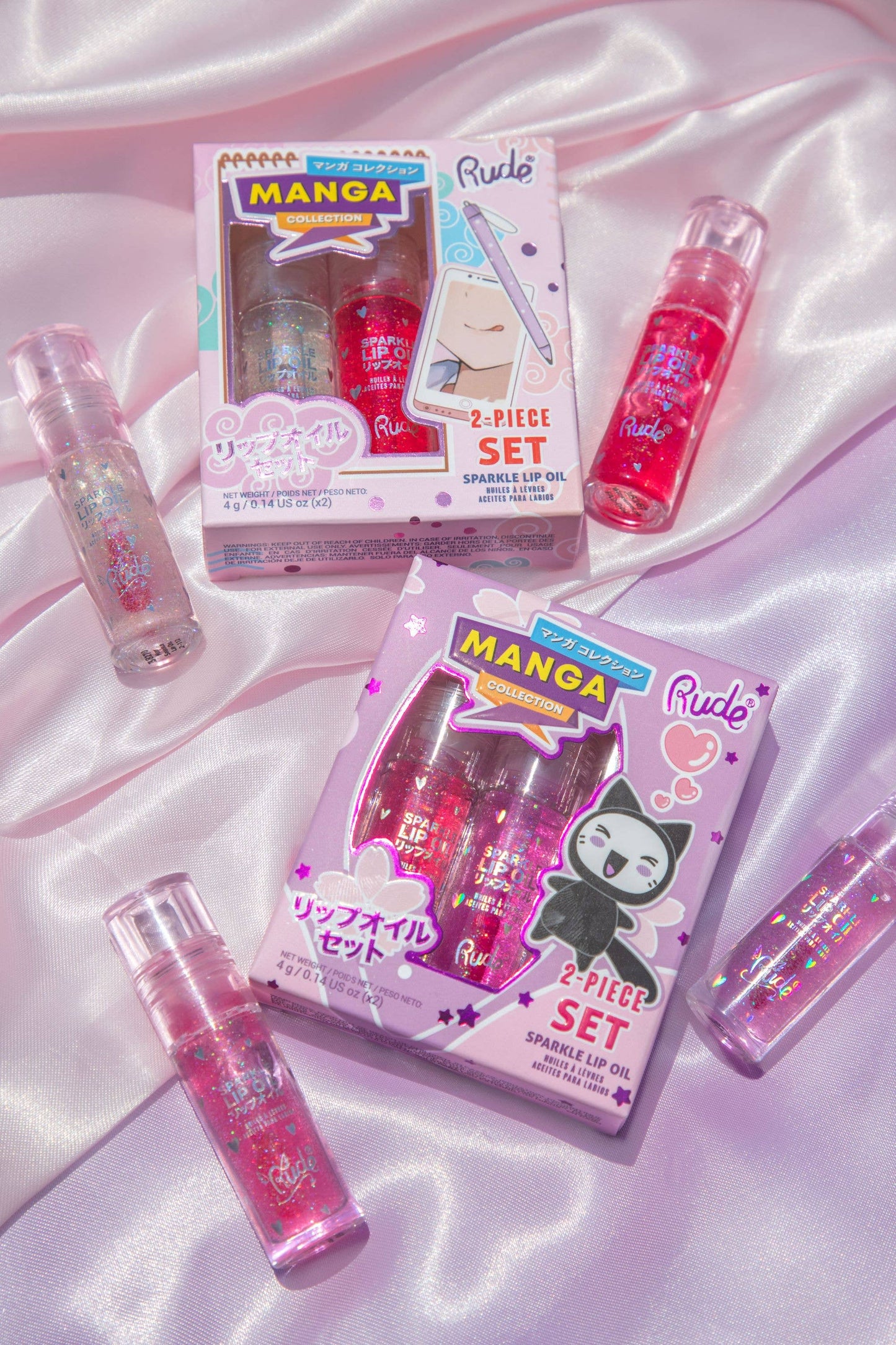 Rude Cosmetics - Manga Collection Manga Sparkle Lip Oil Duo