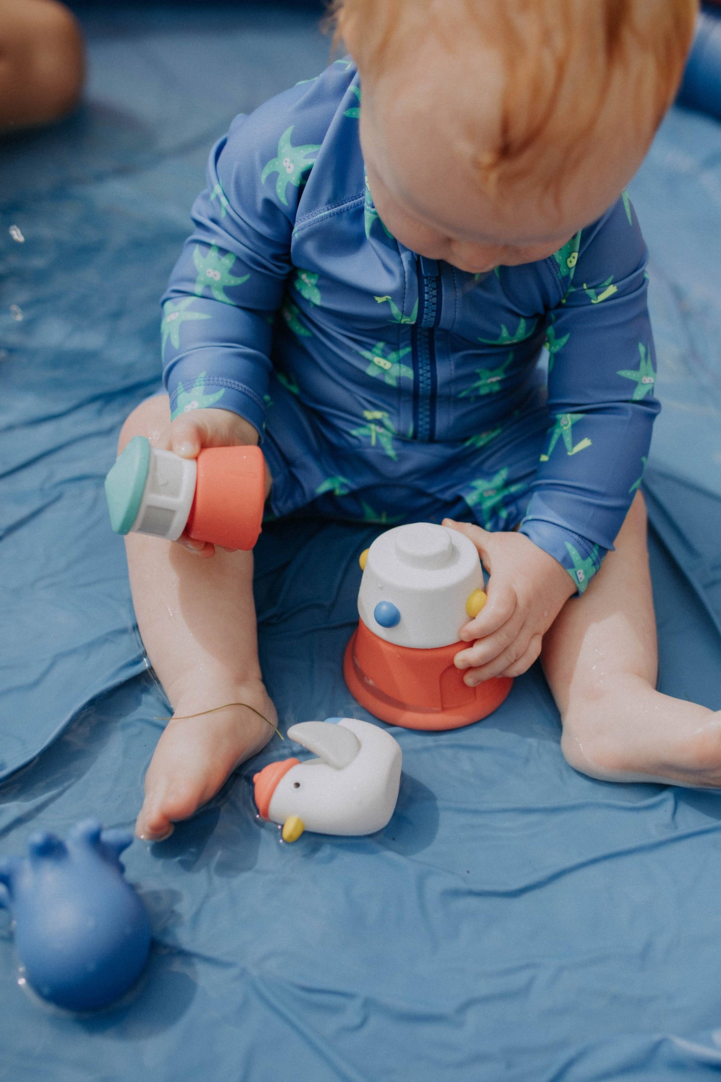 Itzy Ritzy - Itzy Stack & Squirt Bath + Water Toy