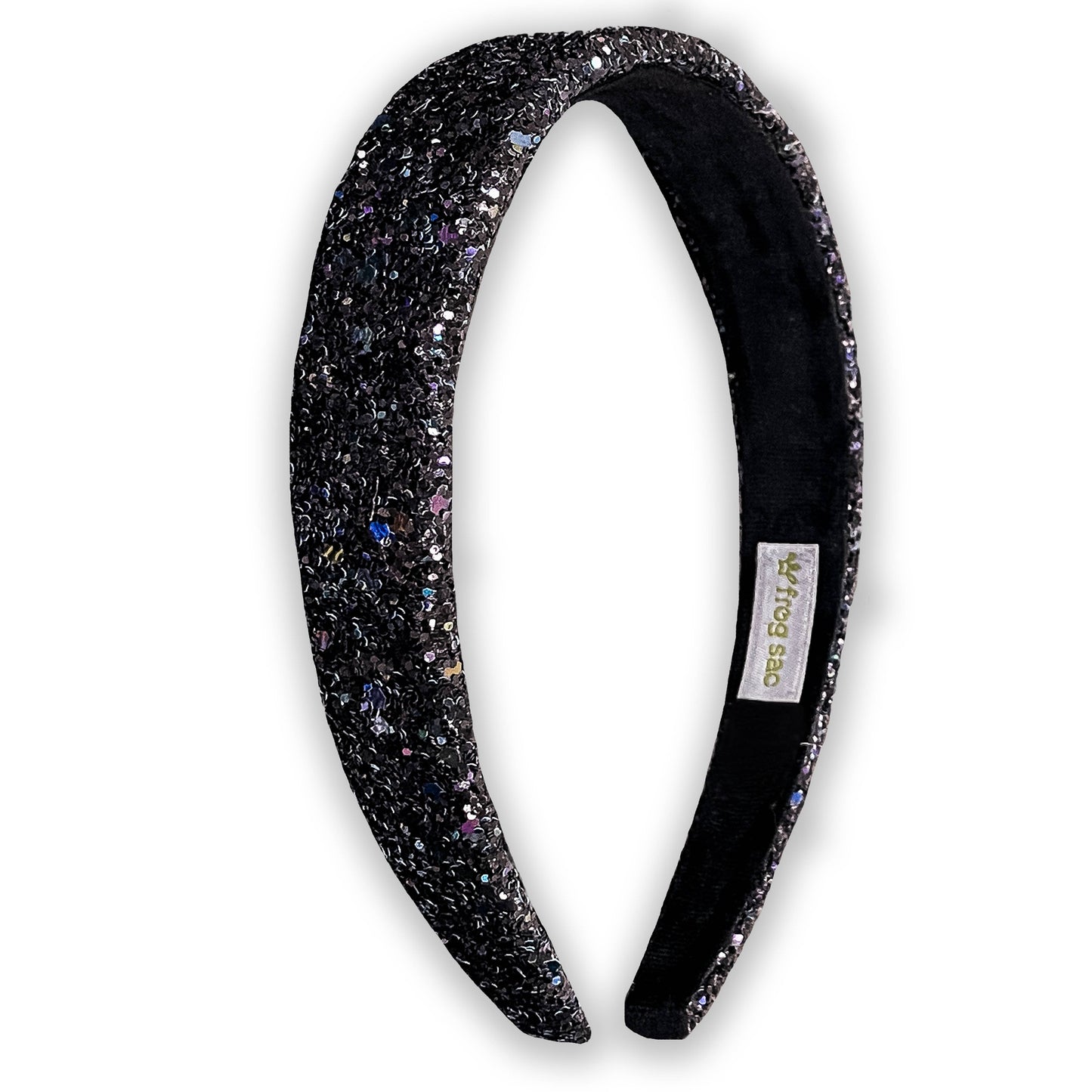 Frog Sac Tapered Chunky Glitter Headband