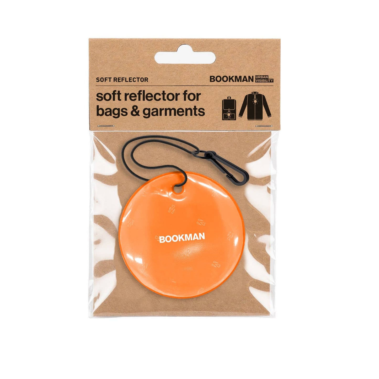 Bookman Urban Visibility - Hanging Reflector Circle Orange
