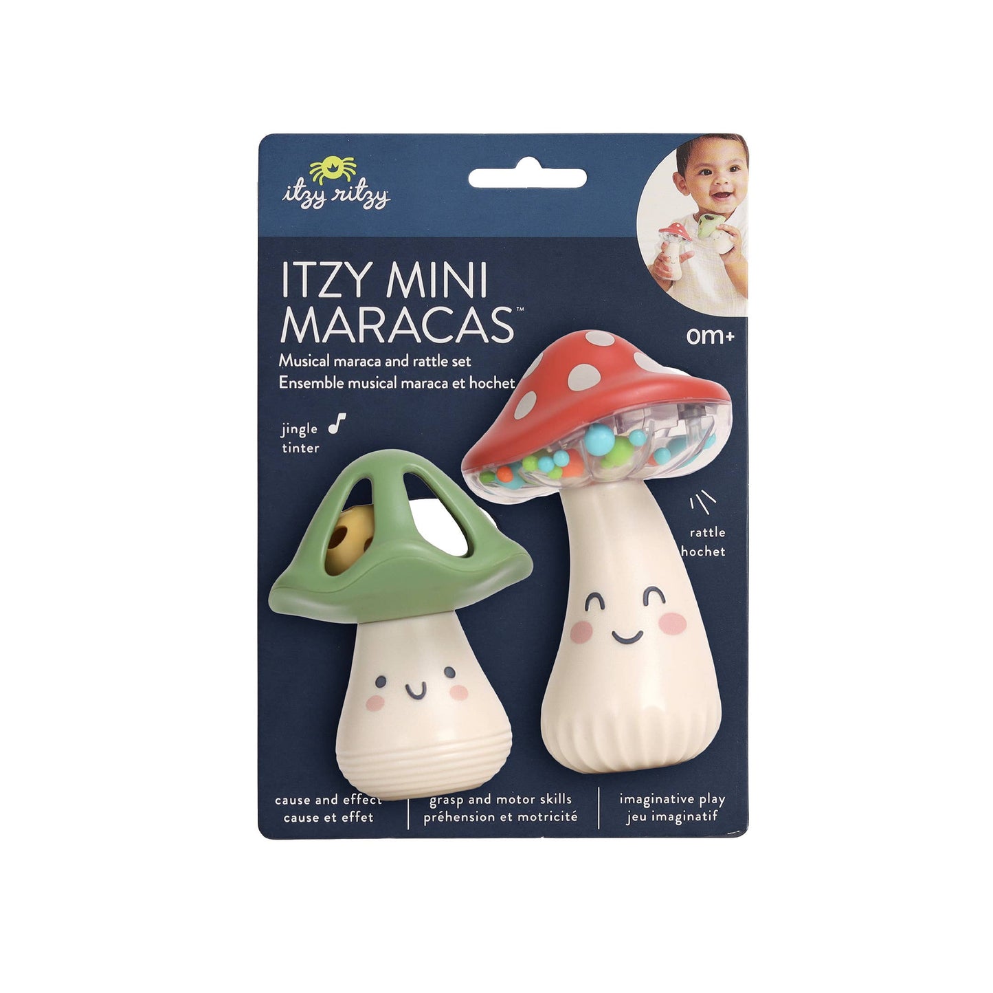 Itzy Ritzy - Itzy Mini Mushroom Maracas