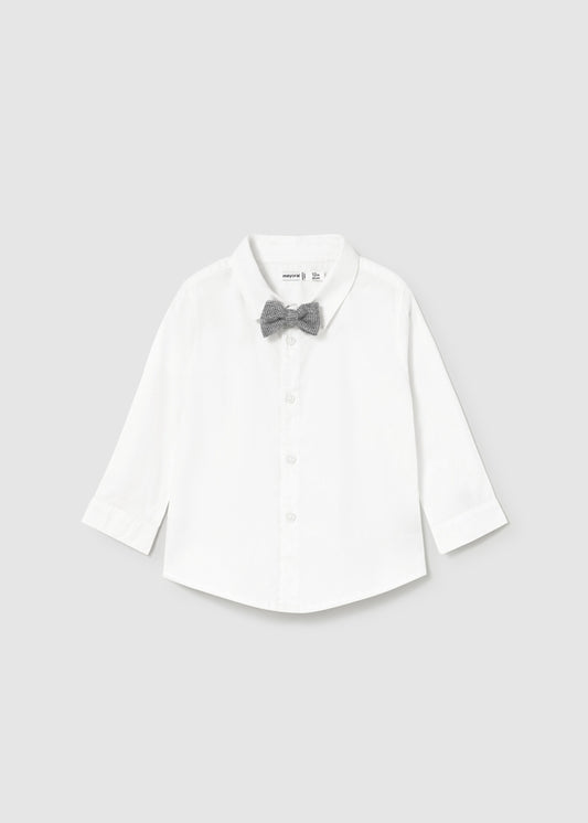 Mayoral Boy Shirt with Bow Tie