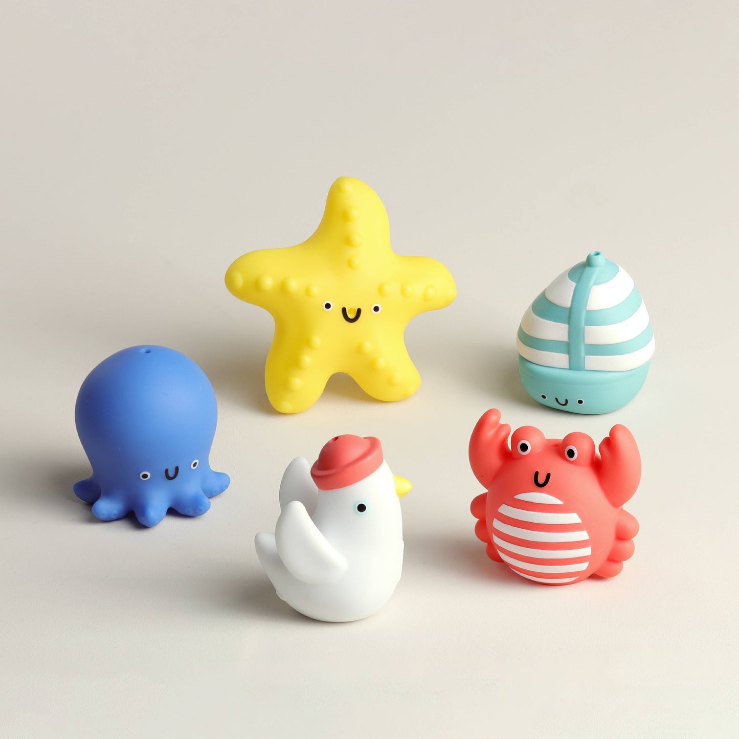 Itzy Ritzy - Nautical Itzy Bitzy Puppets - Bath + Storytelling Toys