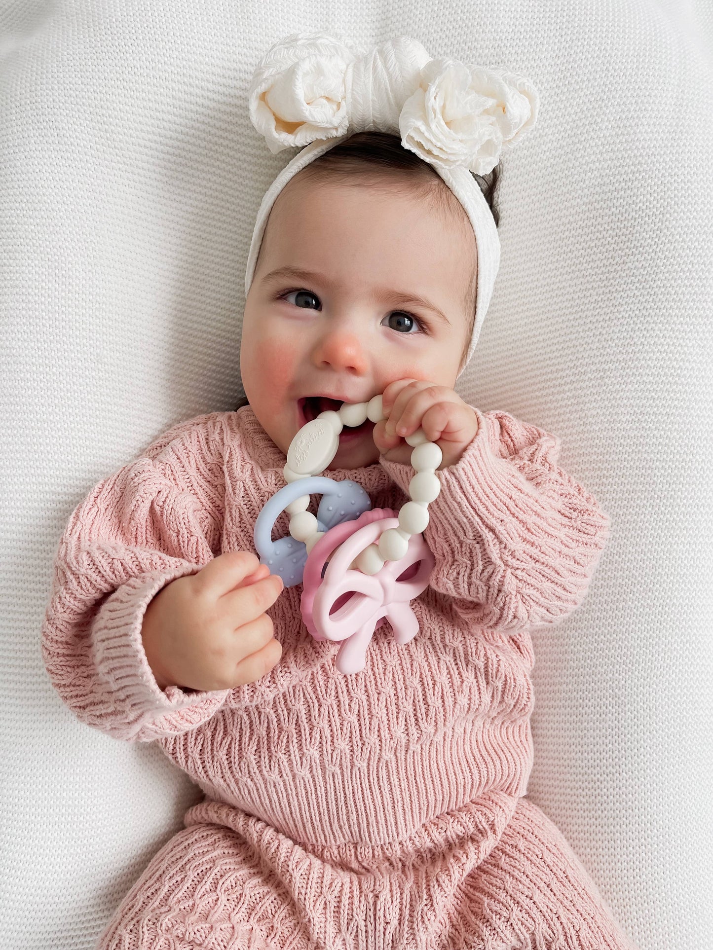 Itzy Ritzy - Itzy Bow Trio Silicone Teether