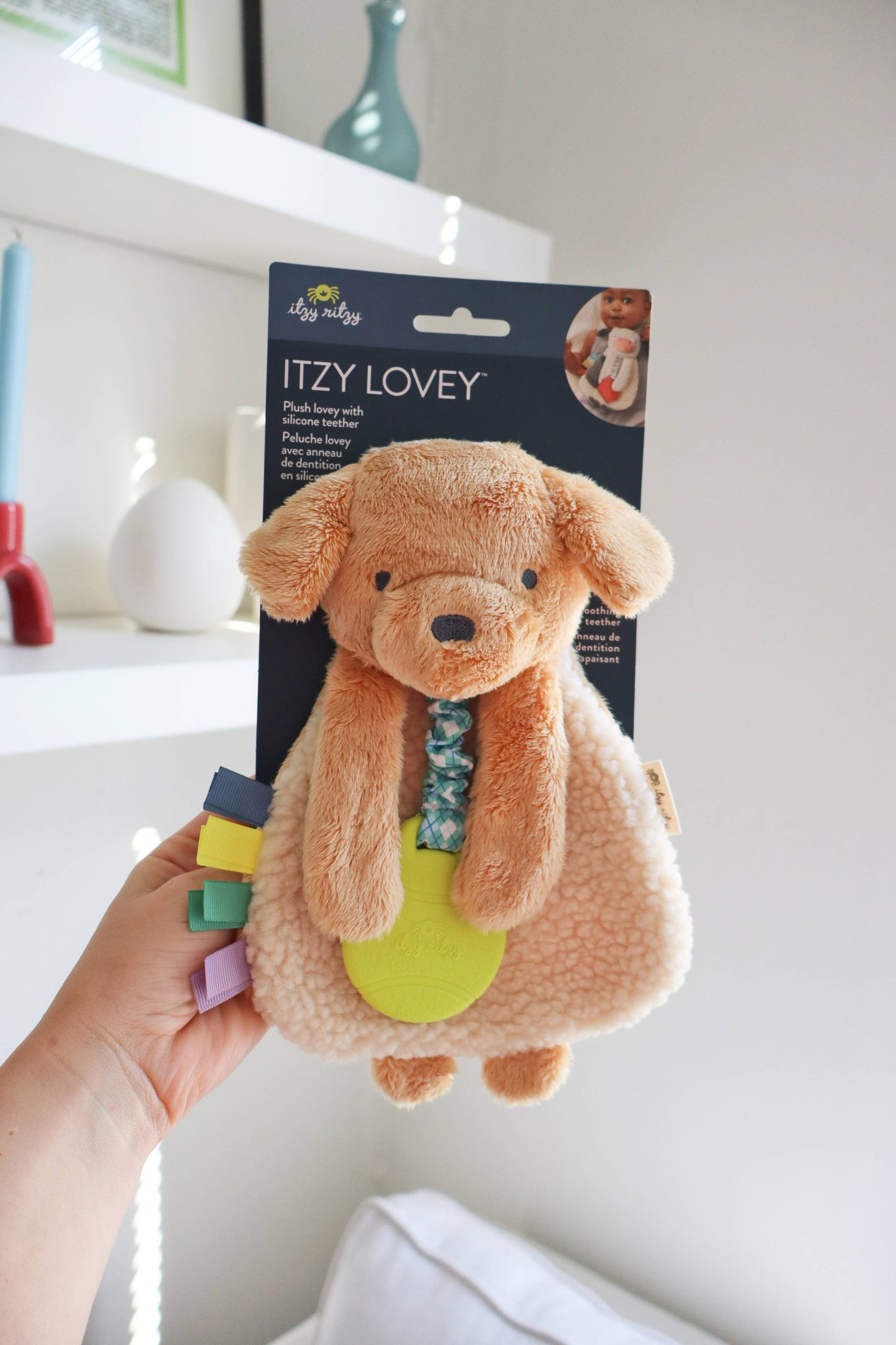 Itzy Ritzy -  Puppy Itzy Friends Lovey™ Plush Golden Puppy