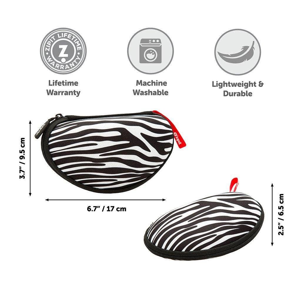 ZIPIT - ZIPIT Colorz Glasses Case: Blue Triangles