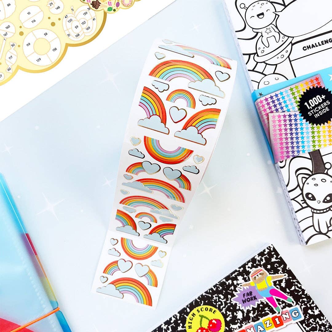Pipsticks - Heavenly Rainbows Stickers on the Roll