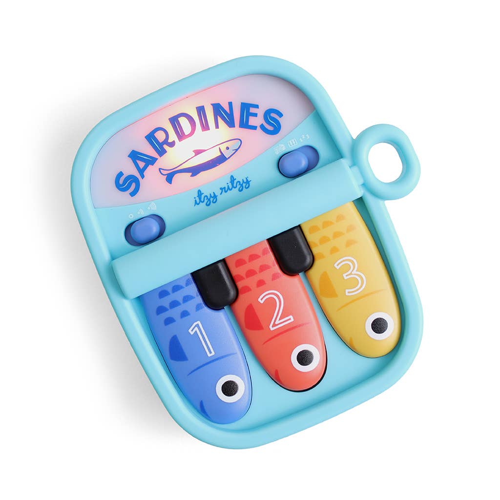 Itzy Ritzy - Bitzy Tunes - Light-up Interactive Piano Toy - Sardines