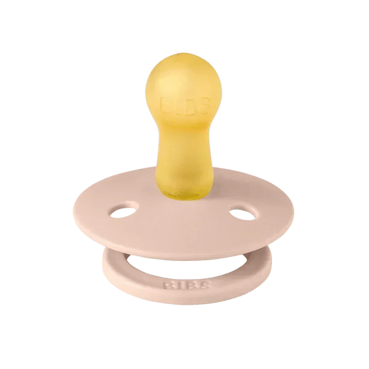 BIBS - Original Round Nipple Latex Pacifier - Singles