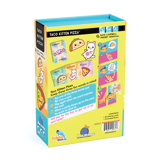 Blue Orange Games - Taco Kitten Pizza Card Game