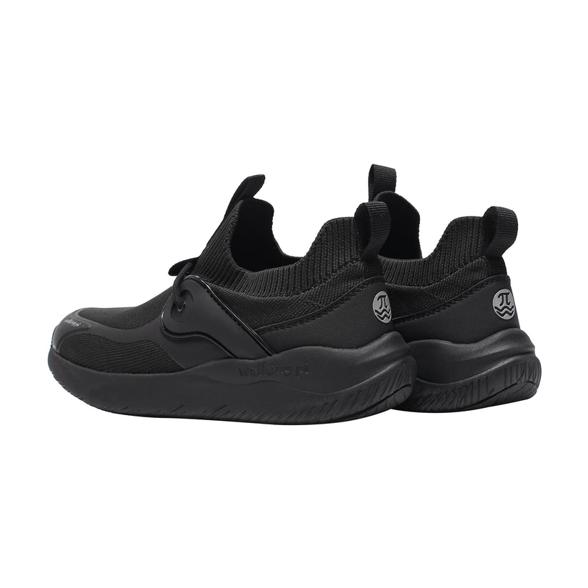 Walking Pi - Little Grouse Waterproof Sneaker | Black on Black