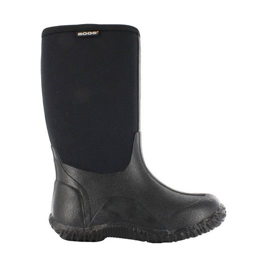 Bogs Kids Classic Black Insulated Rain Boots Black