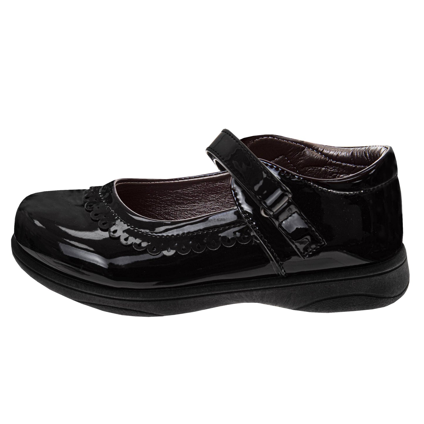 Josmo Shoes Inc - French Toast Girls Black Patent School Shoes (Toddler)