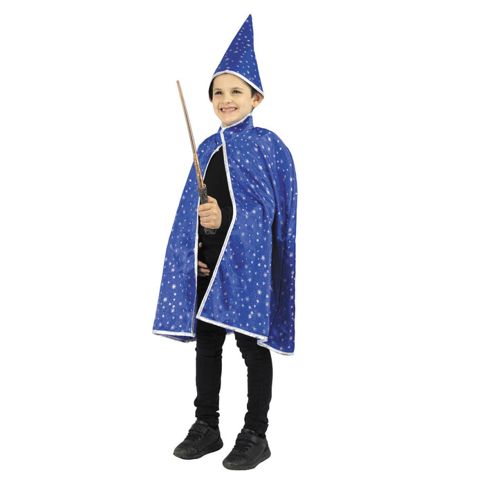 Party Pro - LUXURY MAGICIAN'S CLOAK AND HAT FOR CHILDREN