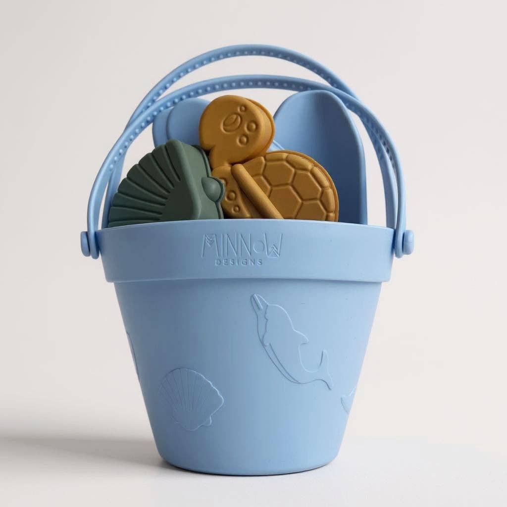Minnow Designs - Silicone Beach Bucket Set