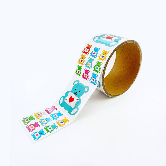 Pipsticks - Beary Lovely Letters Stickers on the Roll