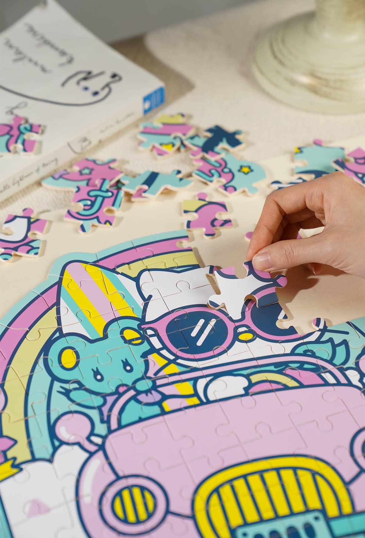 Hands Craft - Hello Kitty Wooden Jigsaw Puzzle: Kawaii