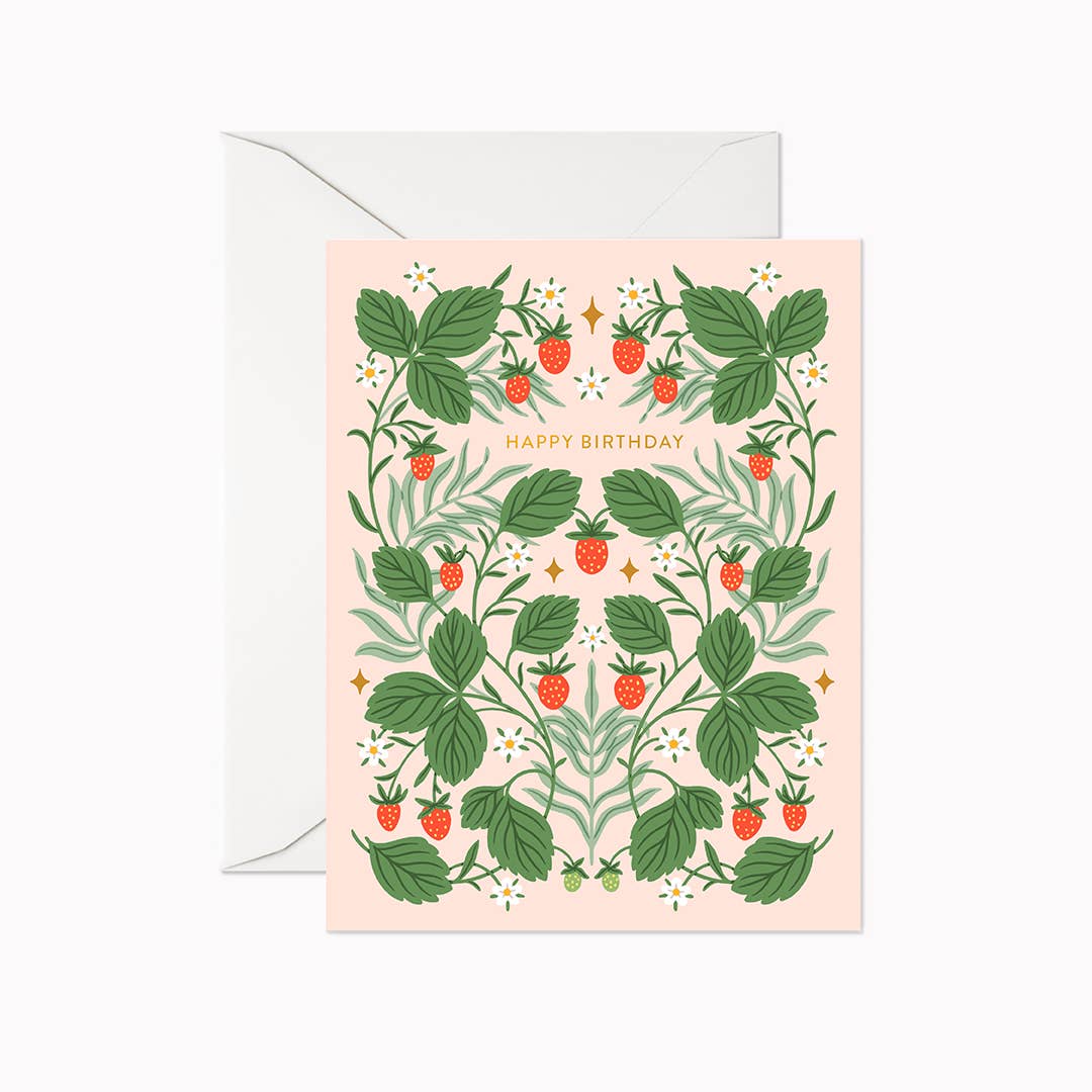 Linden Paper Co. - Happy Birthday Berries | Greeting Card