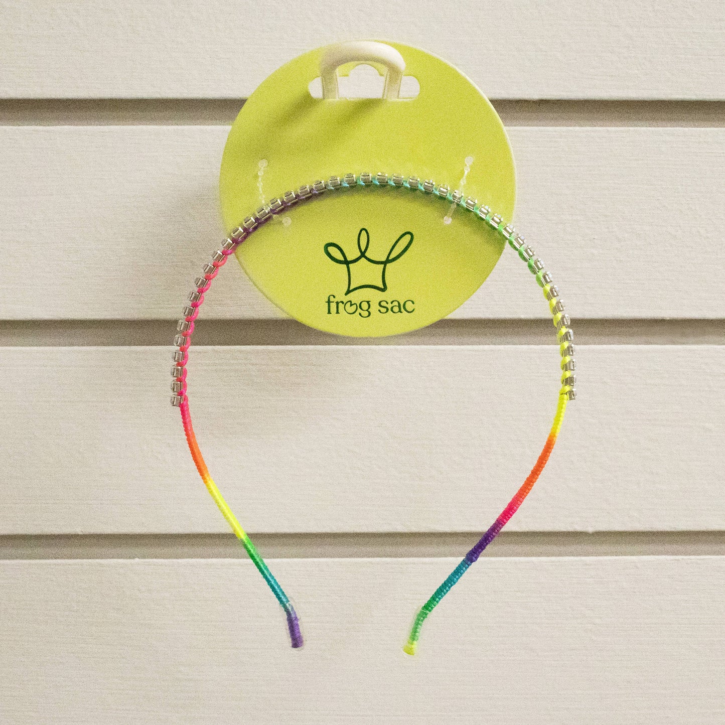 Frog Sac - Thin Rhinestone Headbands for Kids Girls