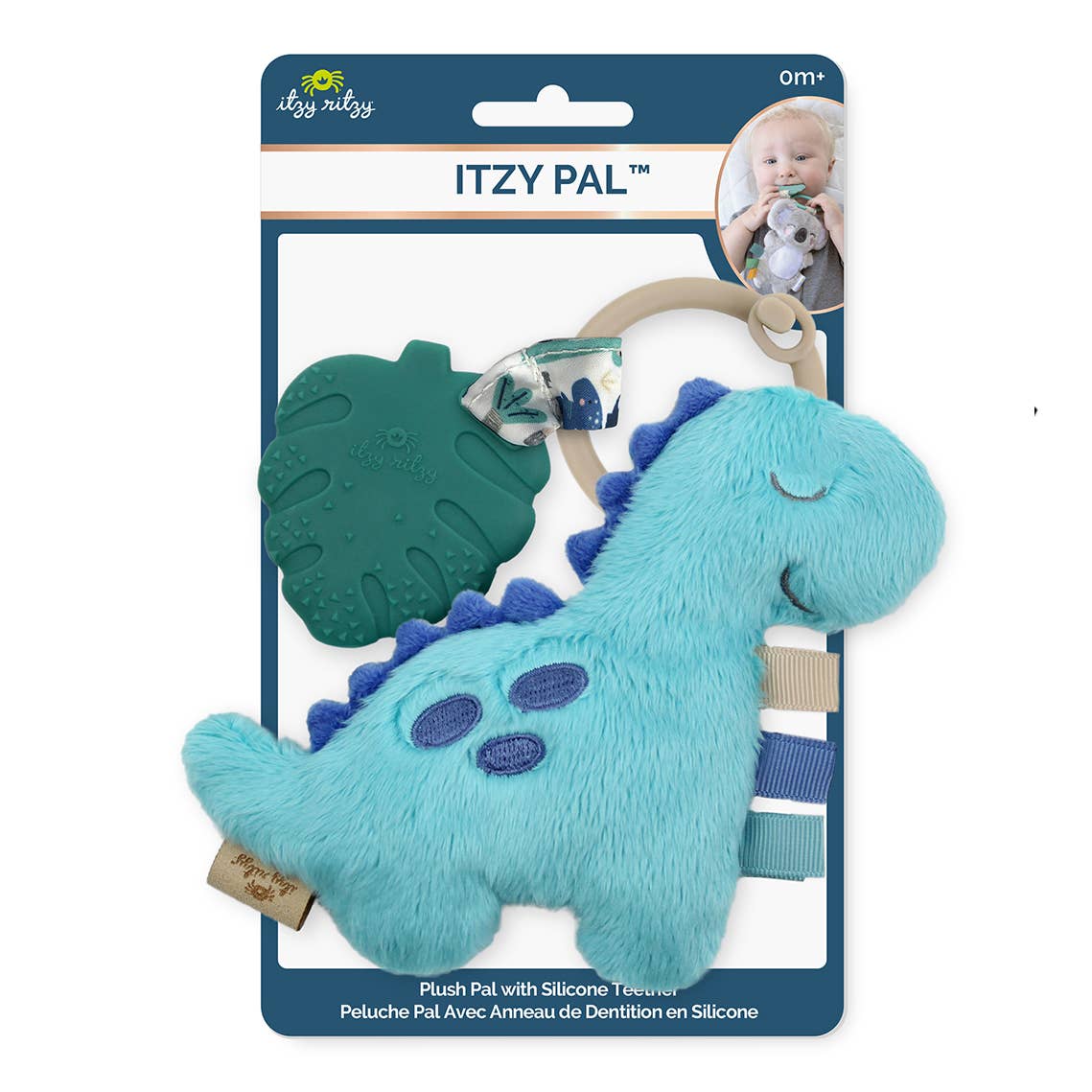 Itzy Ritzy - Itzy Pal™ Plush + Teether: Rainbow