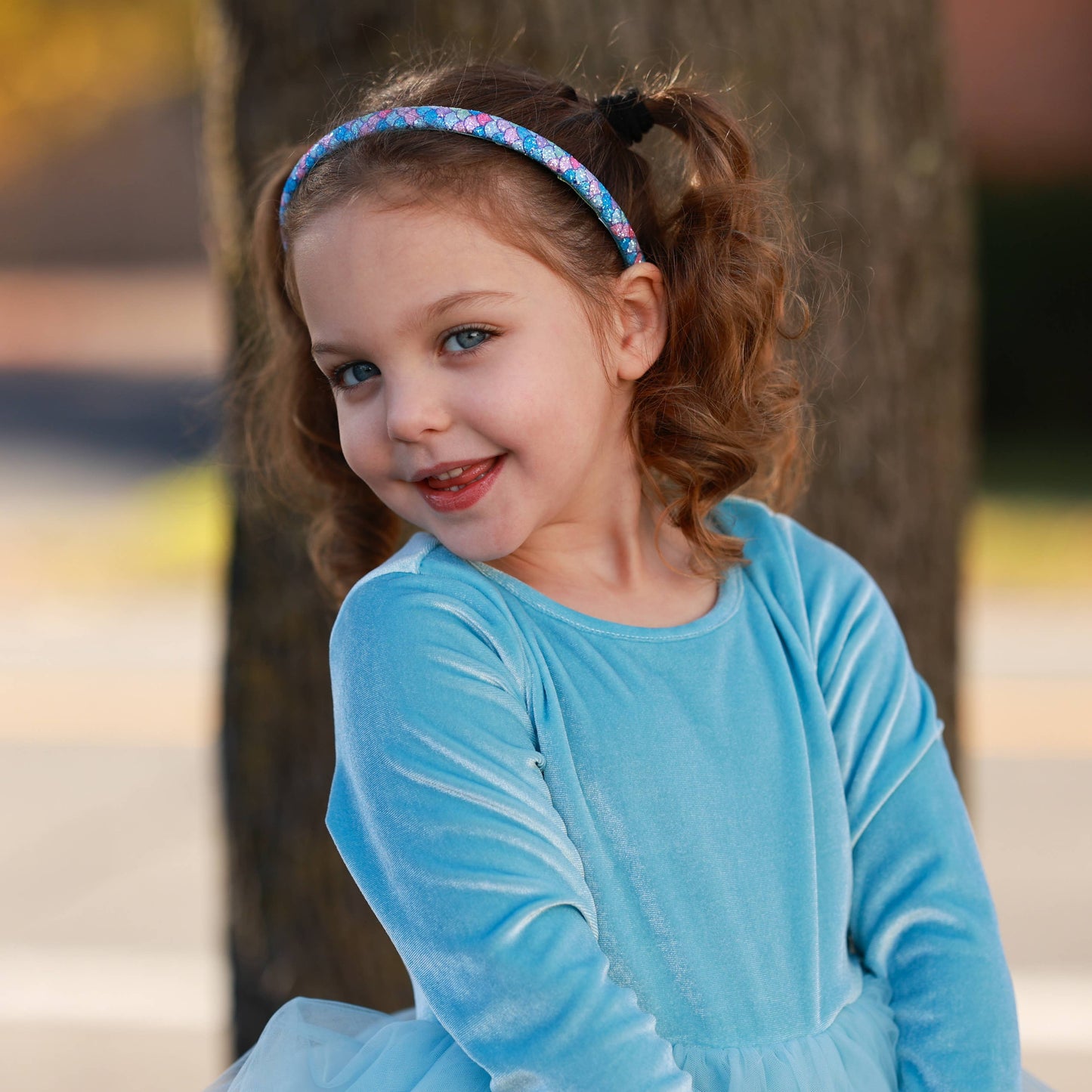 Frog Sac - Mermaid Headband - Kids Thin Non Slip Hair Accessories